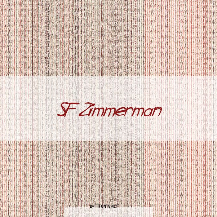 SF Zimmerman example